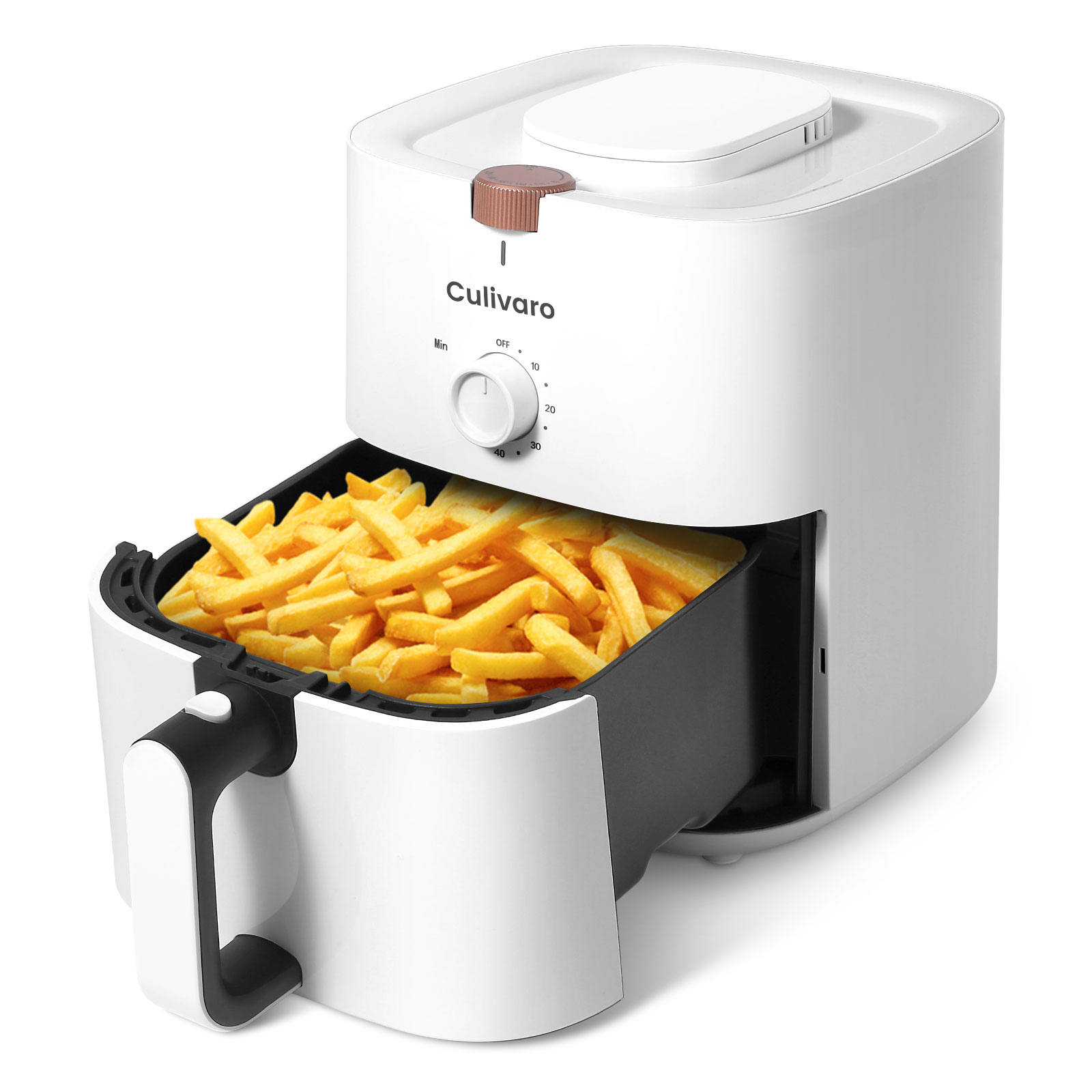 Culivaro Air Fryer Oven, White 4L Manual, 1500W wi